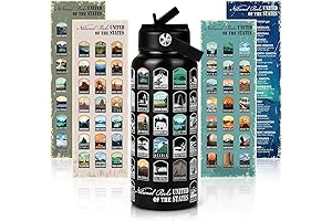 National Park Water Bottle with Stickers