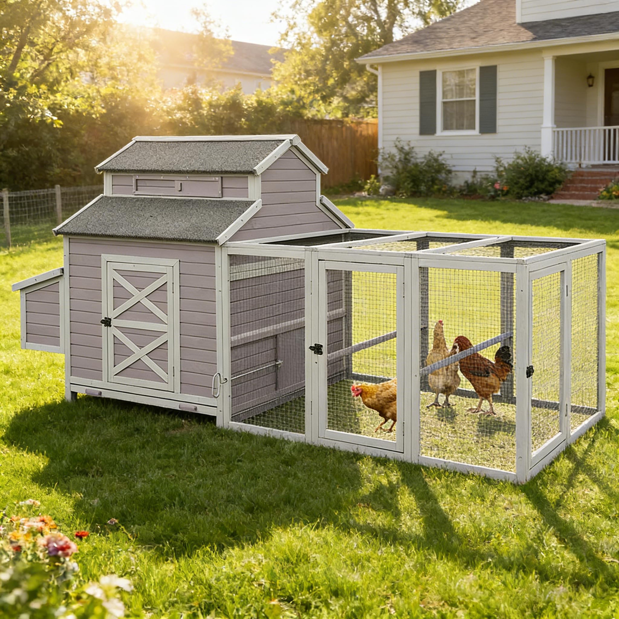 Aivituvin Extra Large Chicken Coop