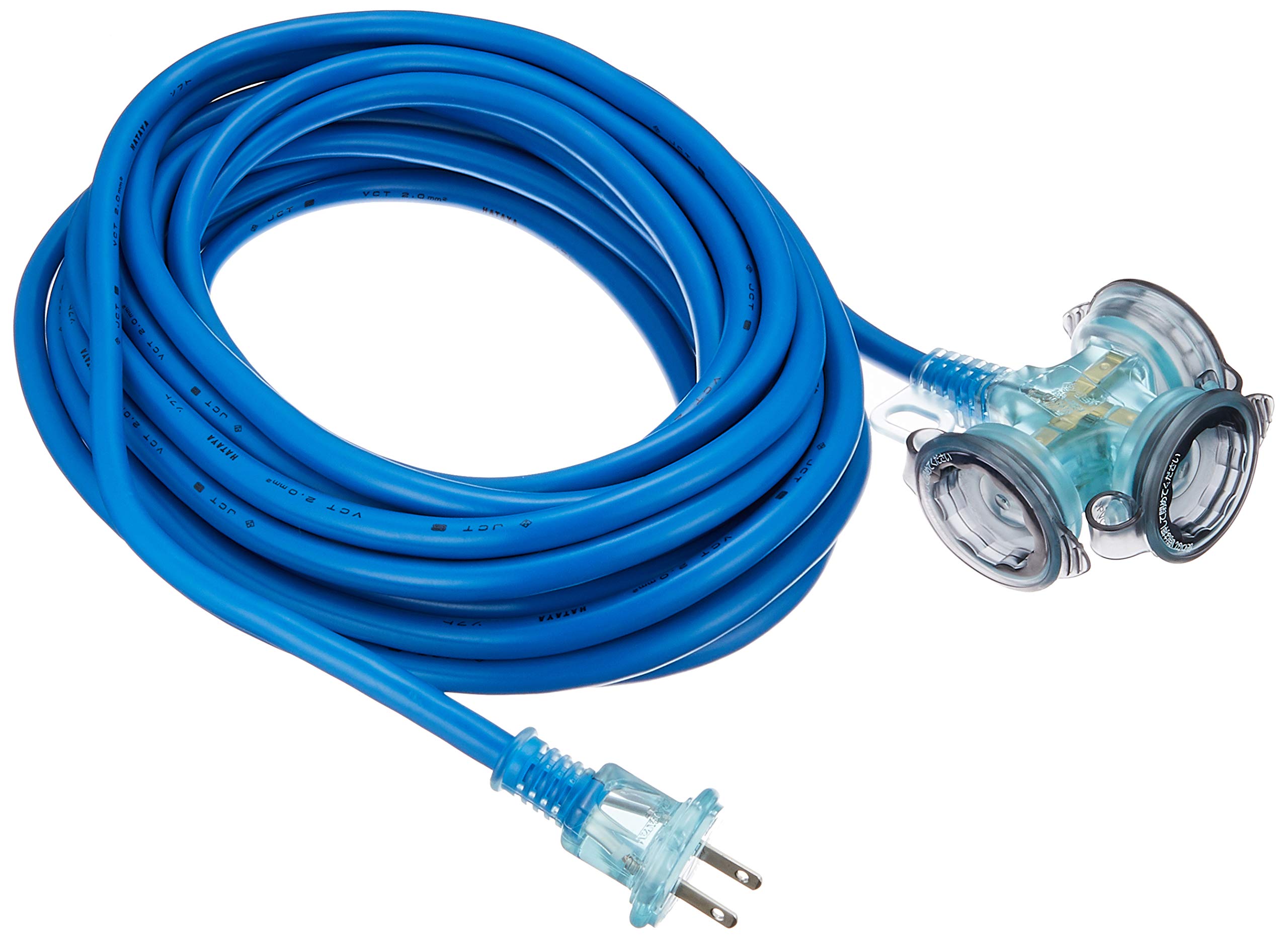 Amazon | ハタヤ(HATAYA) 屋外用防雨型FX延長コード 10m 2P3個口  