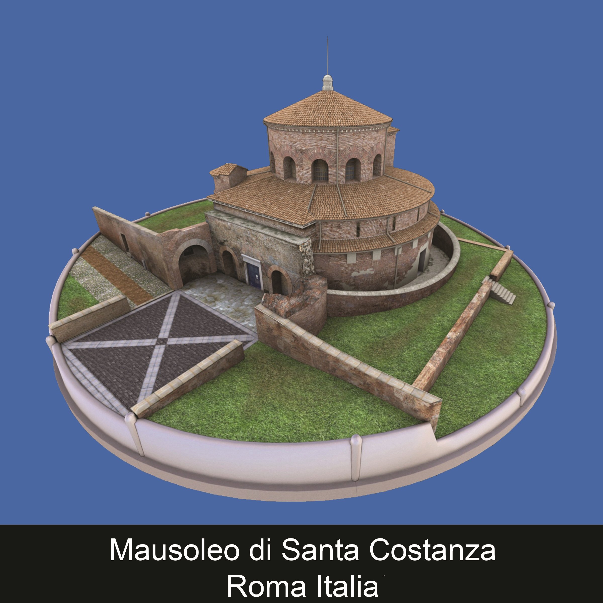 Mausoleo di Santa Costanza Roma Italia (ITA)