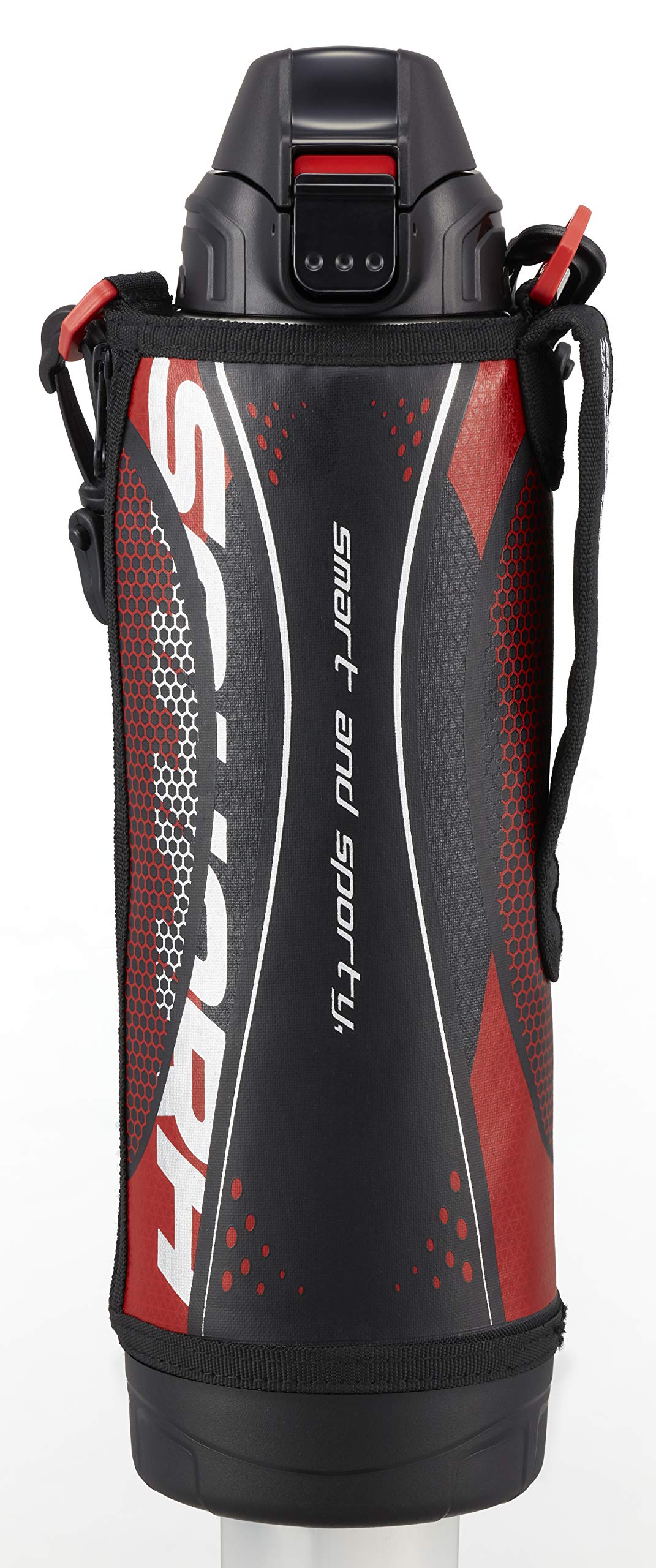 Tiger Corporation 2WAY MBO-H100K mit kühler Sportflasche schwarz 1000ml Wasserflasche gerade Trinkbecher