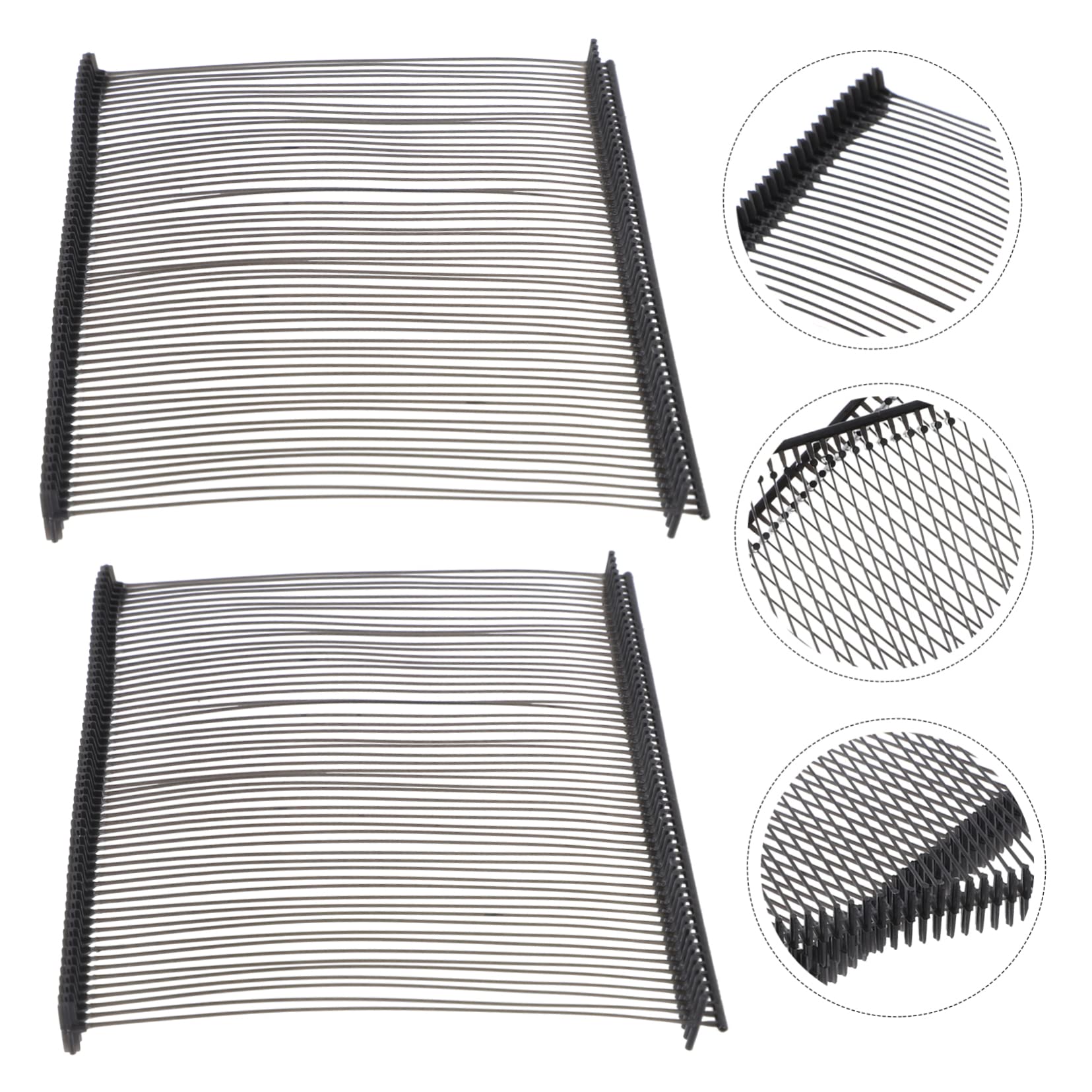 SEWACC 10000pcs Needle Tag Tagging Tags Barbs Garments Fasteners Labels Barb Fasteners for Clothing Tag Fasteners Garments Barb Dreses Label Fasteners Plastic Black