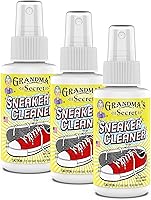 Vista 13 de Grandma's Secret Limpiador de Tenis - Limpiador de Zapatos para Goma, Lienzo y Cuero - Espray Quitamanchas Elimina la Suciedad, la Mugre y el Césped