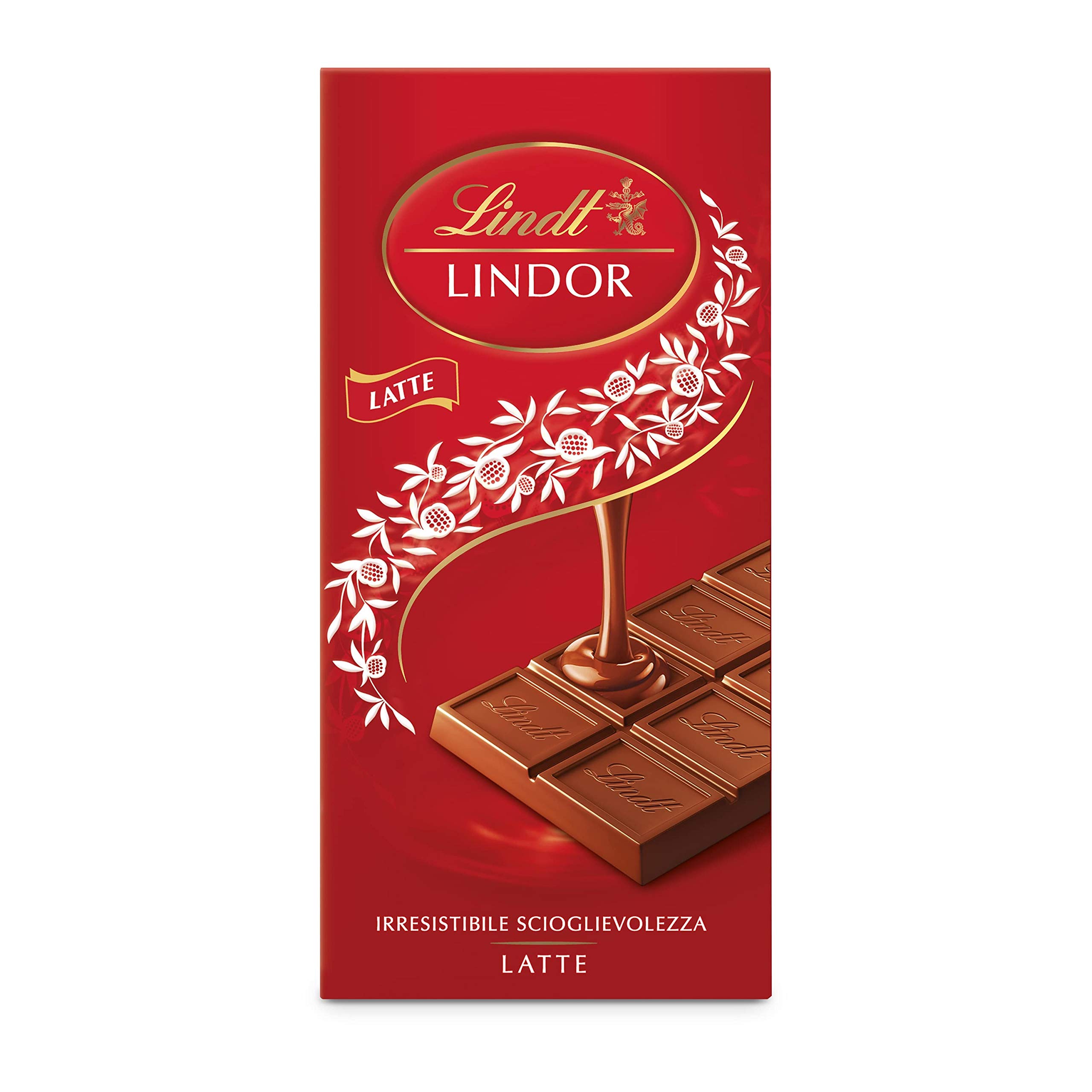 Lindt Lindor Tavoletta di Cioccolato al Latte, 100g