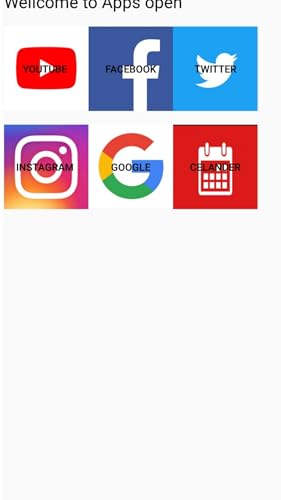 Apps open