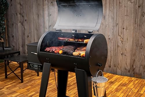 Miniatura 3 de Pit Boss 500FB2 Parrilla de pellets, negro mate - 11086