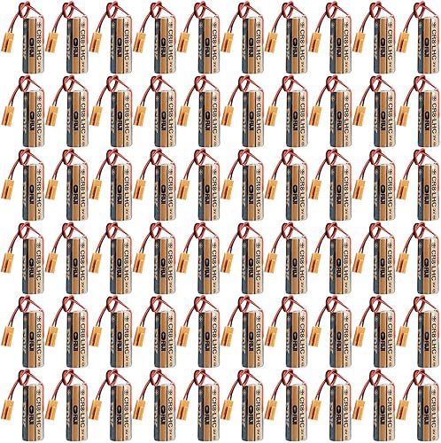 BAOBUTE - Batería de litio de repuesto CR8-LHC de 3 V y 2600 mAh para Fuji fdk cr8-lhc PLC controlador de batería de respaldo