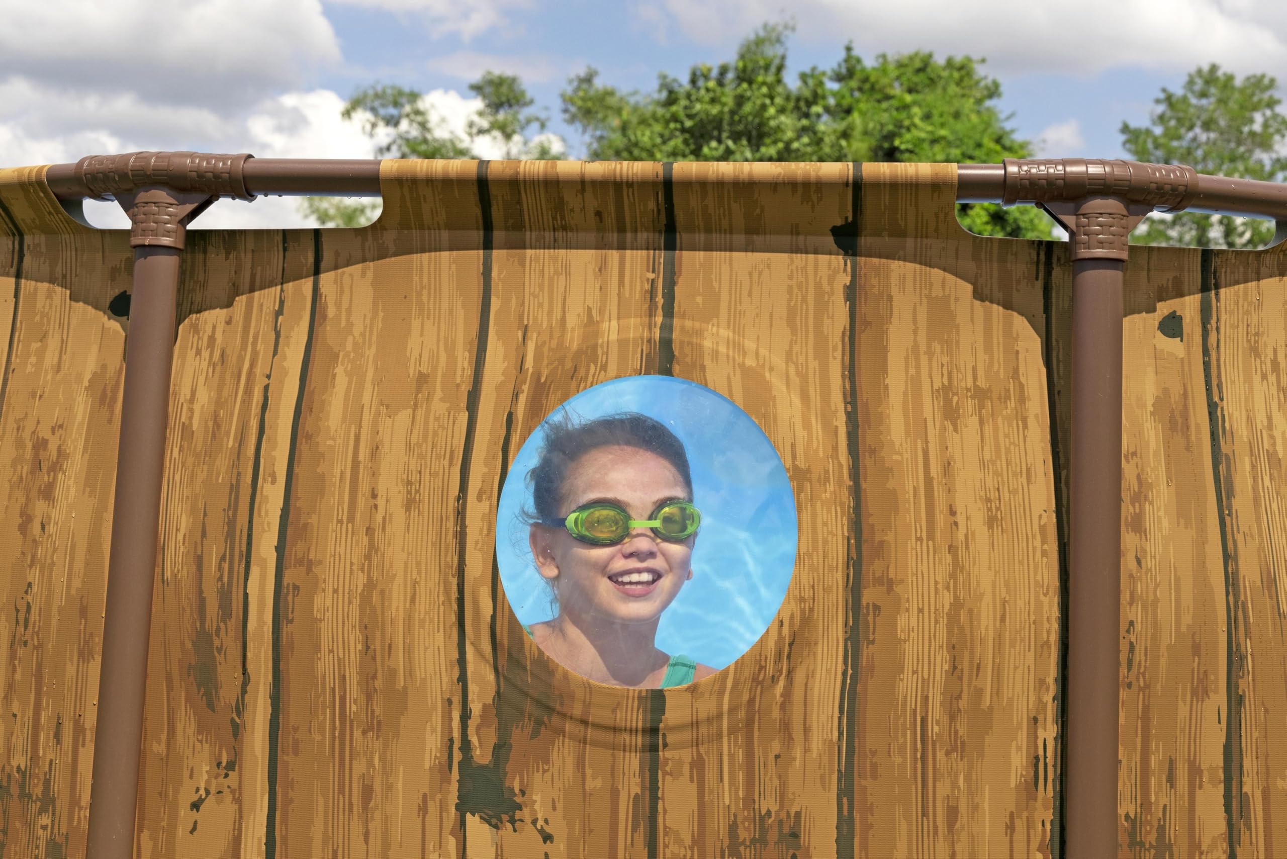 Bestway Juego de Piscina Redonda Splashview de 14' x 42"/4.27 m x 1.07 m