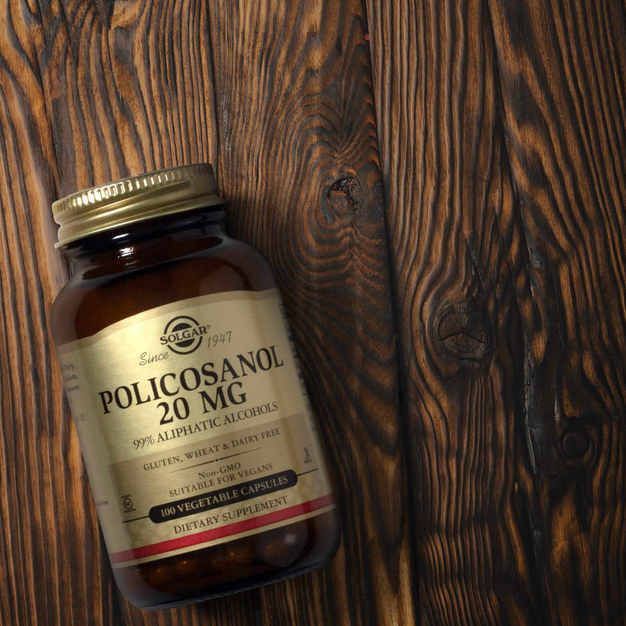 Solgar Policosanol 20 mg, 100 Vegetable Capsules — Amazon image 5