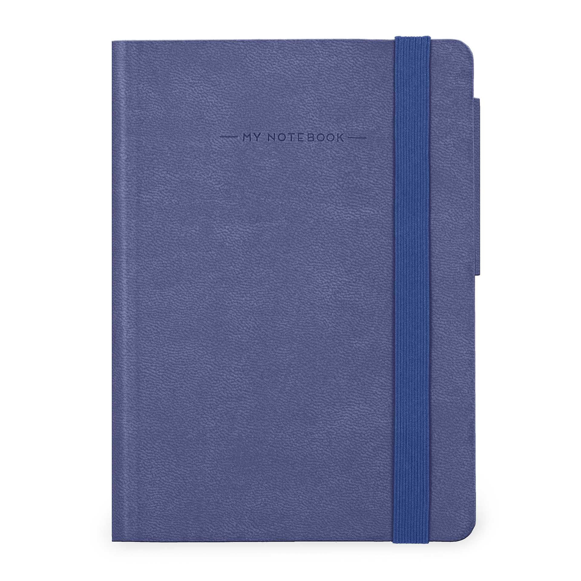 Legami - My Notebook, Future Dusk, Small Lined Notebook in FSC Certified Paper, 192 Pages, Softcover, Elastic Closure, 9.5 x 13.5 cm