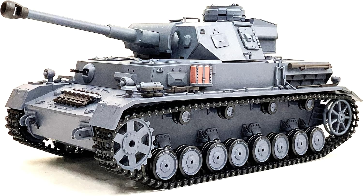 ☆7.0 ver☆ 1/16 戦車ラジコン ドイツ陸軍 Ⅳ号 F2型 ☆ヘンロン