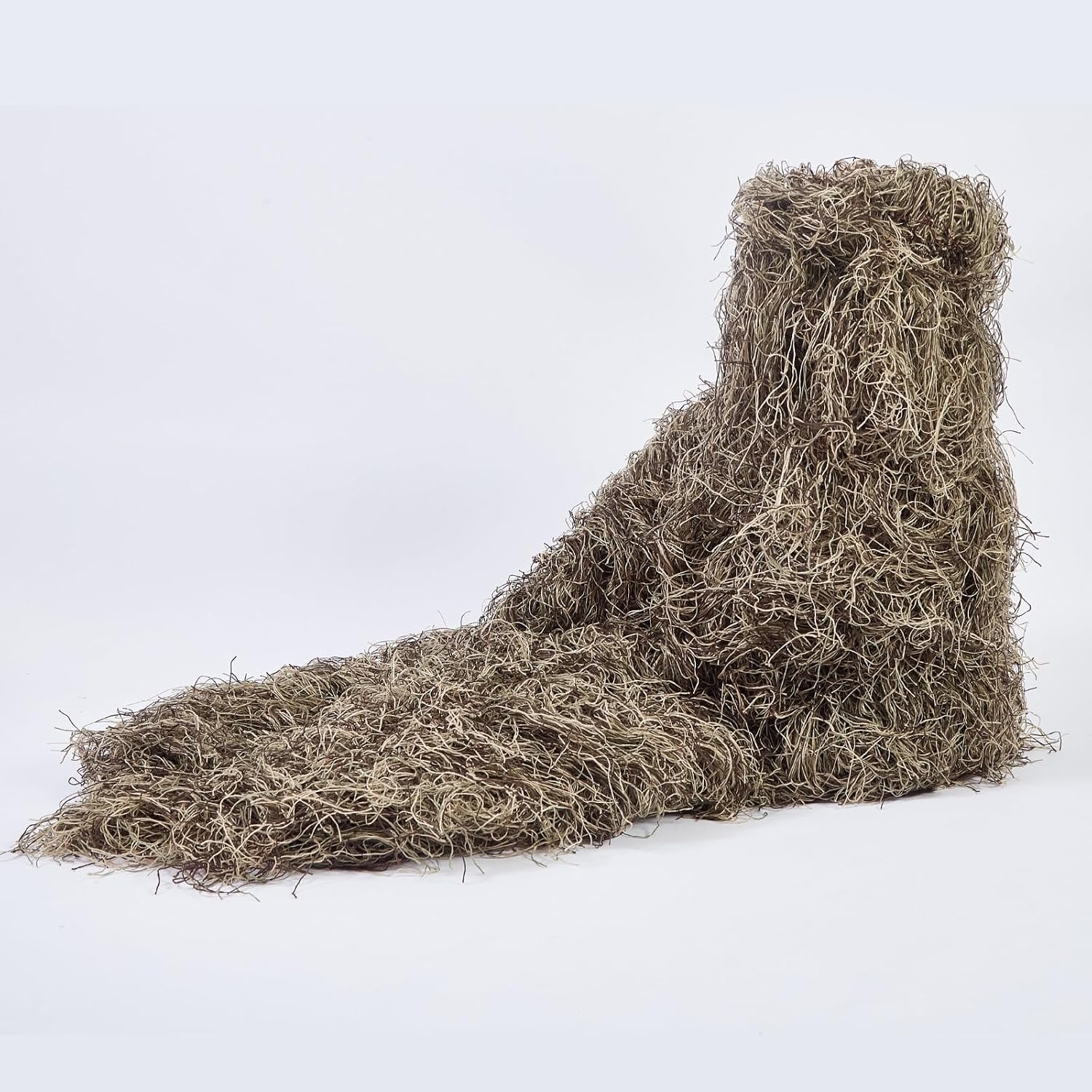 Blanket - Covers Up to 2 People, Large Camo Blanket w/Nylon Netting, Use to Camouflage a Tree Stand, Ground Blind or Build a Lean-to - 5' x 9' with 1" x 1" Holes