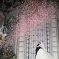 Vista 99 de CODE FLORIST 1100 pétalos de rosa de seda para el día de San Valentín, pétalos de rosa falsos para noches románticas, bodas, propuestas