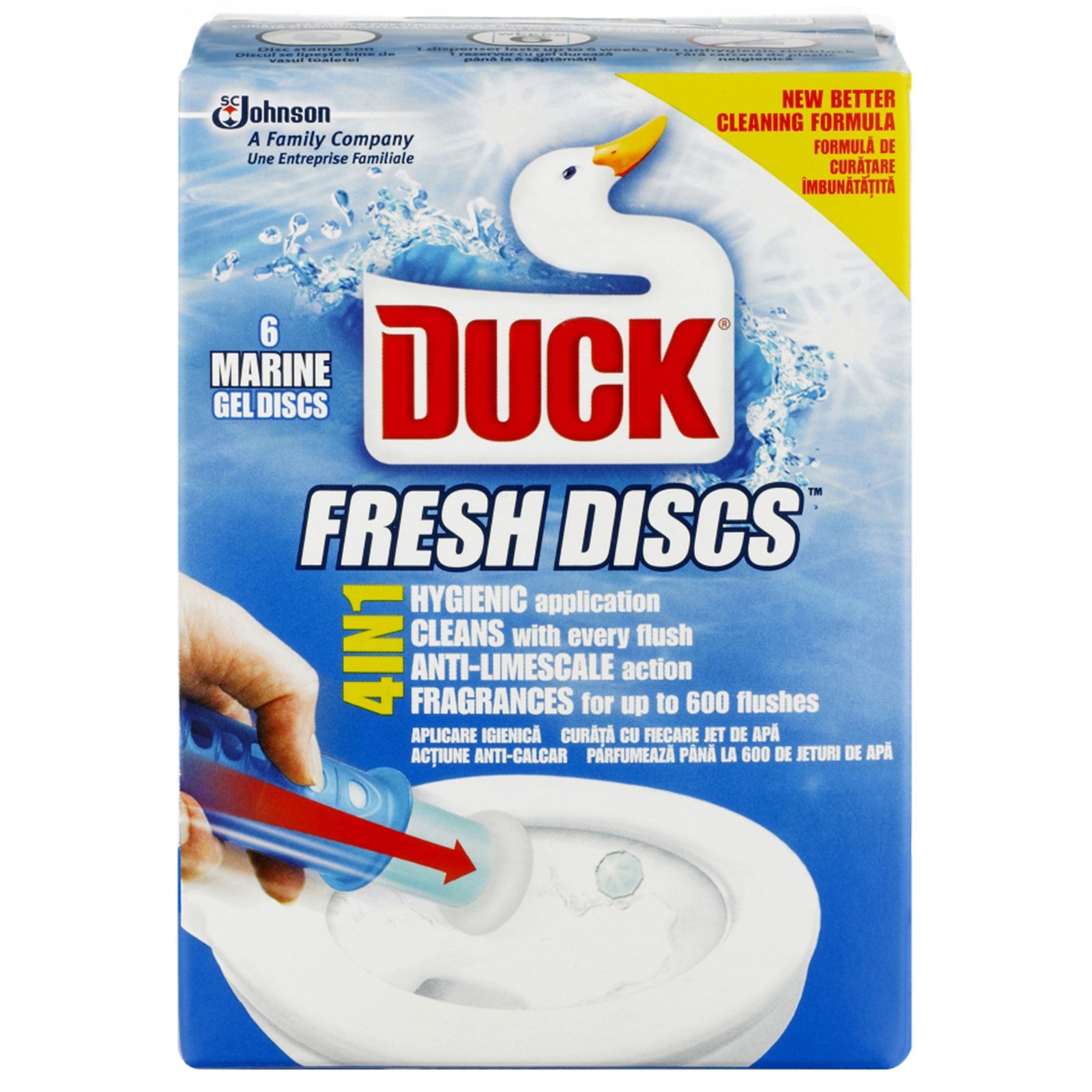 TOILET DUCKGel Discs Marine Fragrance 36ml Ref 96791