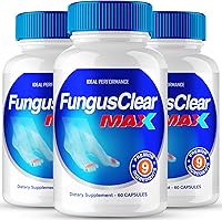 Vista 1 de IDEAL PERFORMANCE (3 unidades) Pastillas para uñas de los pies Hongus Clear Max (180 cápsulas)