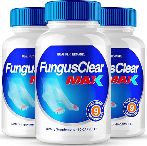 IDEAL PERFORMANCE (3 unidades) Pastillas para uñas de los pies Hongus Clear Max (180 cápsulas)