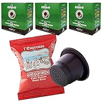150 Capsule di Caffè compatibili con Nespresso Gattopardo Miscela Gusto Ricco, Espresso Italiano Monodose Aroma, Gusto Intenso
