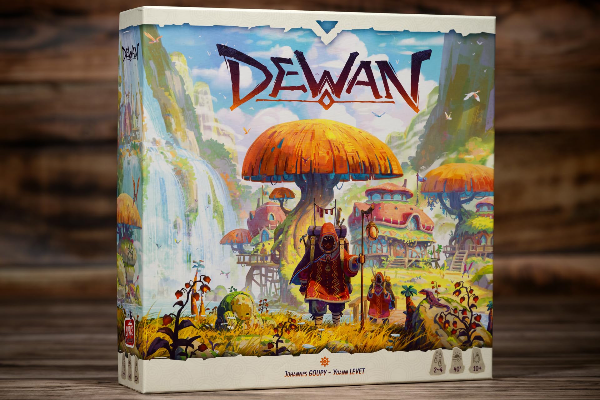 Asmodee | Dewan | Strategiczna gra planszowa | Wiek 10+ | 2-4 gracze | 40+ minut gry angielski