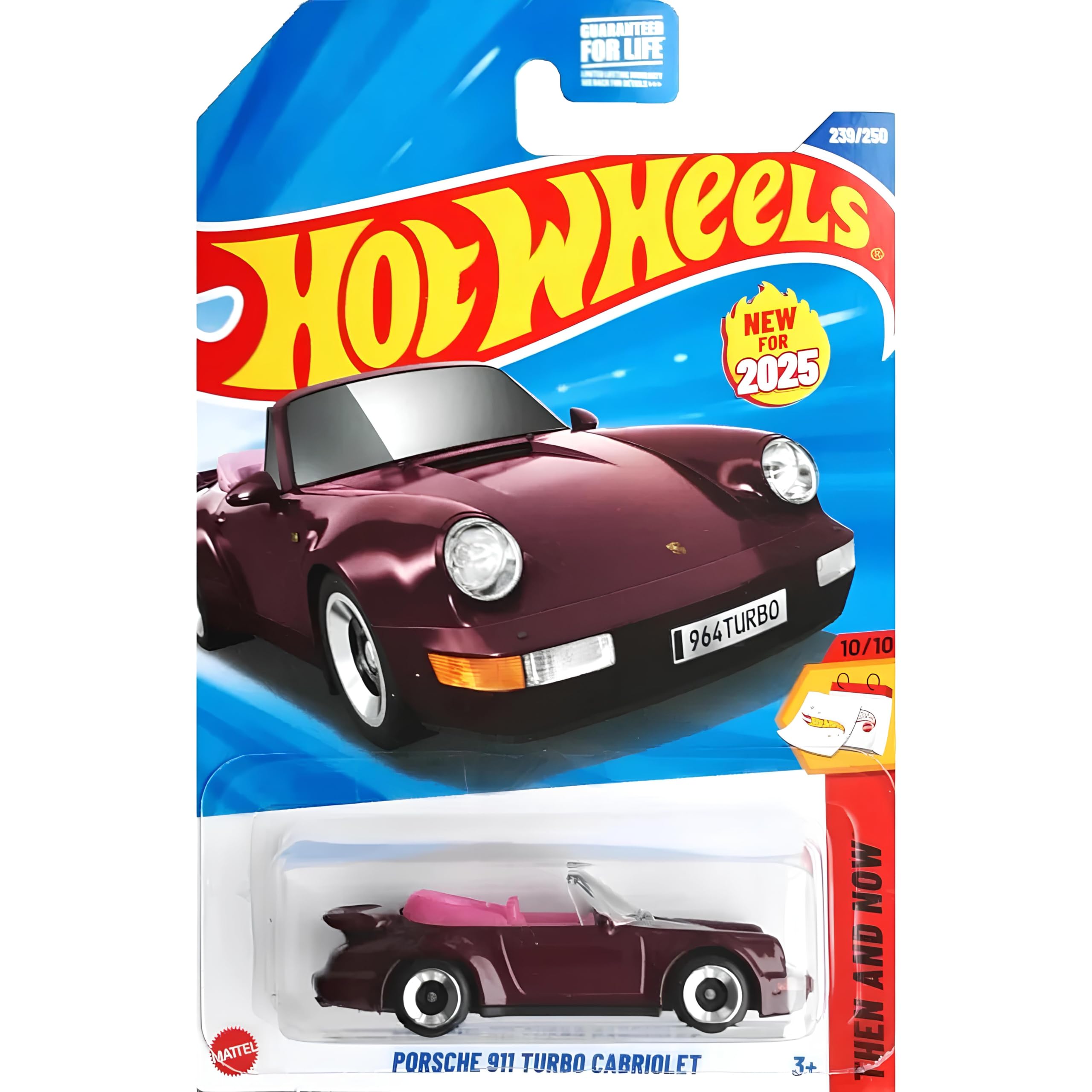 Hot Wheels - Porsche 911 Turbo Cabriolet - HYW37 : Amazon.com.br