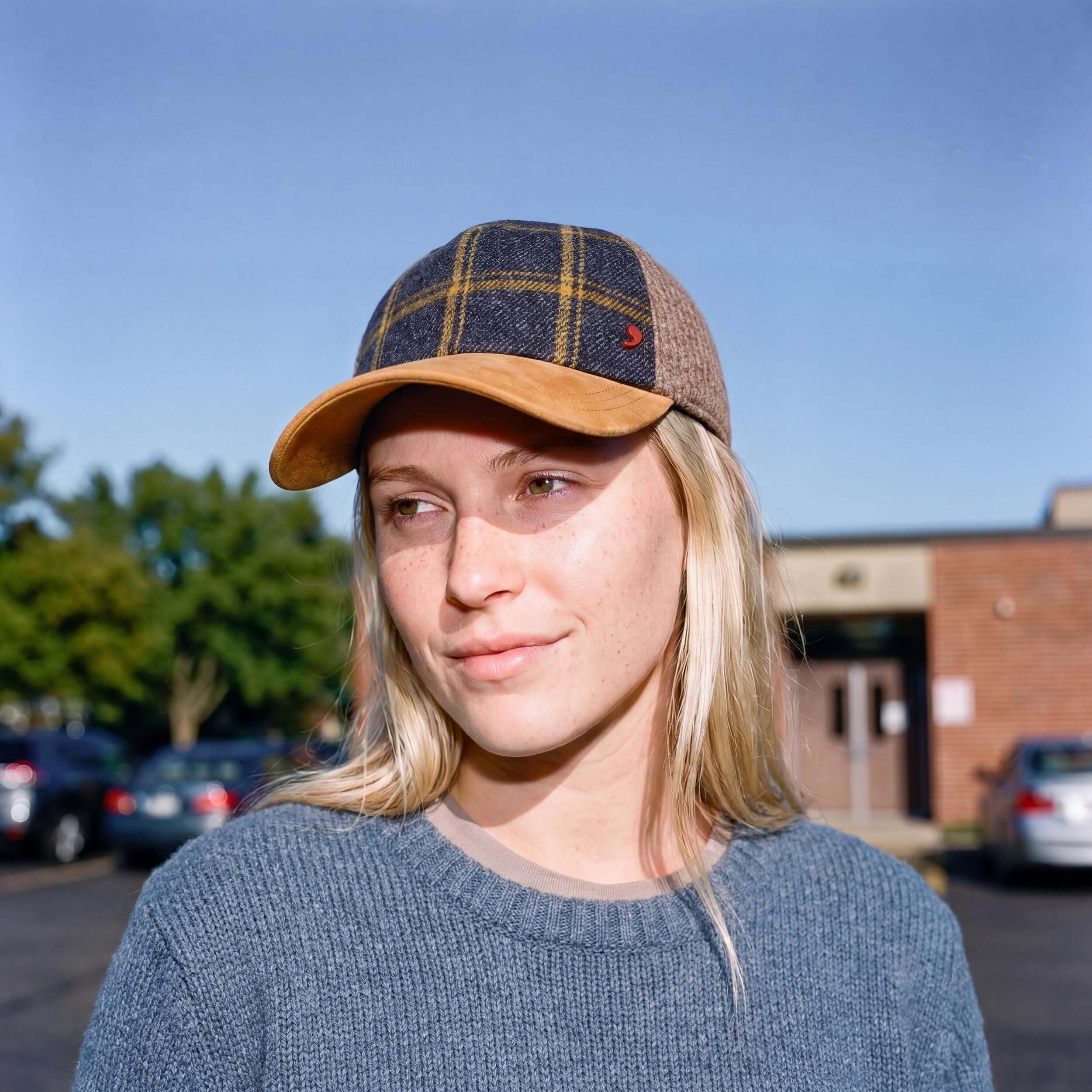 Gorra Milaco WoolD’Este Mujer/Hombre - Made in Italy de Lana Beisbol Hebilla Metal, con Visera, Forro Verano/Invierno Primavera Verano Otoño Invierno
