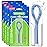 VINSULLA Floss Threaders for Braces, Bridges, and Implants (50 Count (Pack of 4))