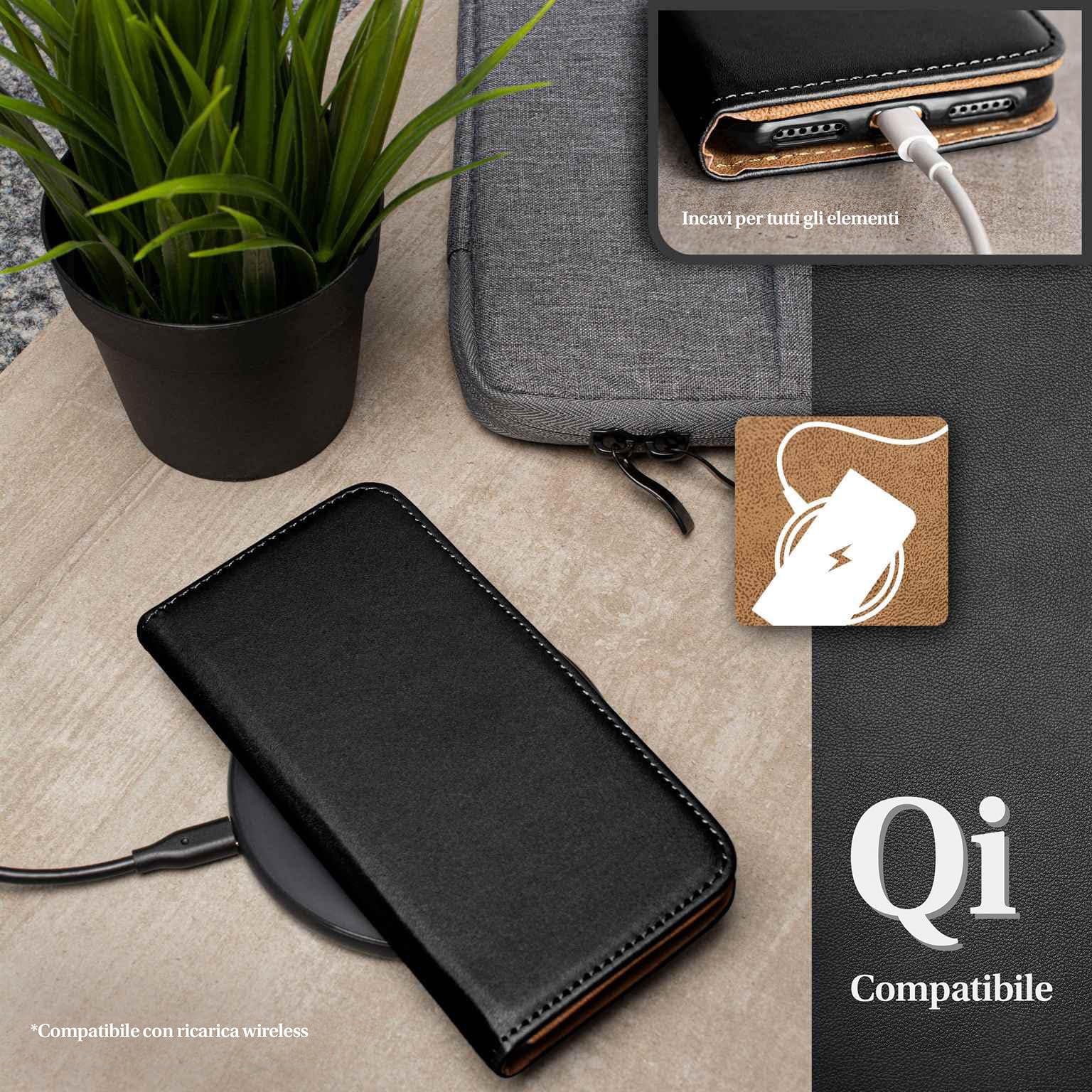 Custodia a portafoglio per iPhone 6 Plus/7 Plus/8 Plus, custodia a