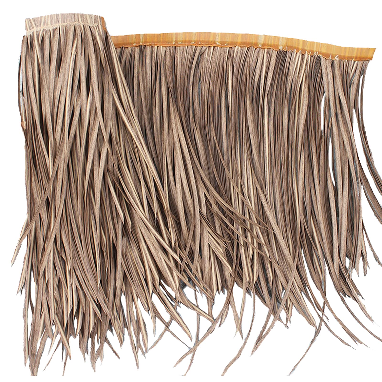 Techo de paja artificial de 50x100 cm para cenadores de jardín y patios tropicales