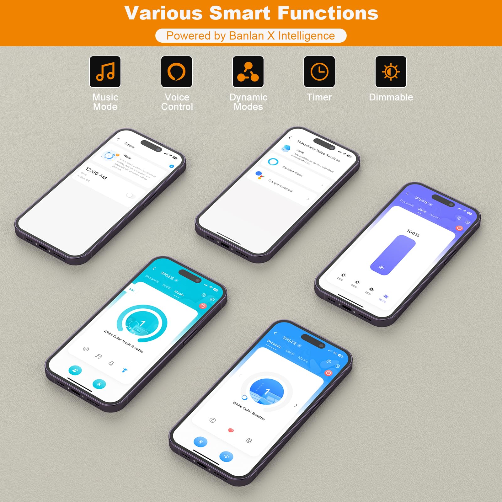 PAUTIX COB LED Strip Light 20ft/6.1m,Compatible with Alexa/Google Assistant,4800LEDs Warm White 3000K,CRI93+ Super Bright High Lumen,Dimmable 24V Flexible LED Light Strip,for Home&Office DIY Lighting