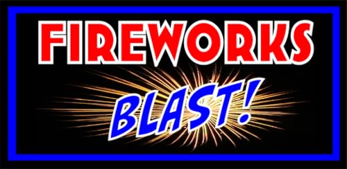 Explosão de fogos de artifício! - 4 de julho espetacular
