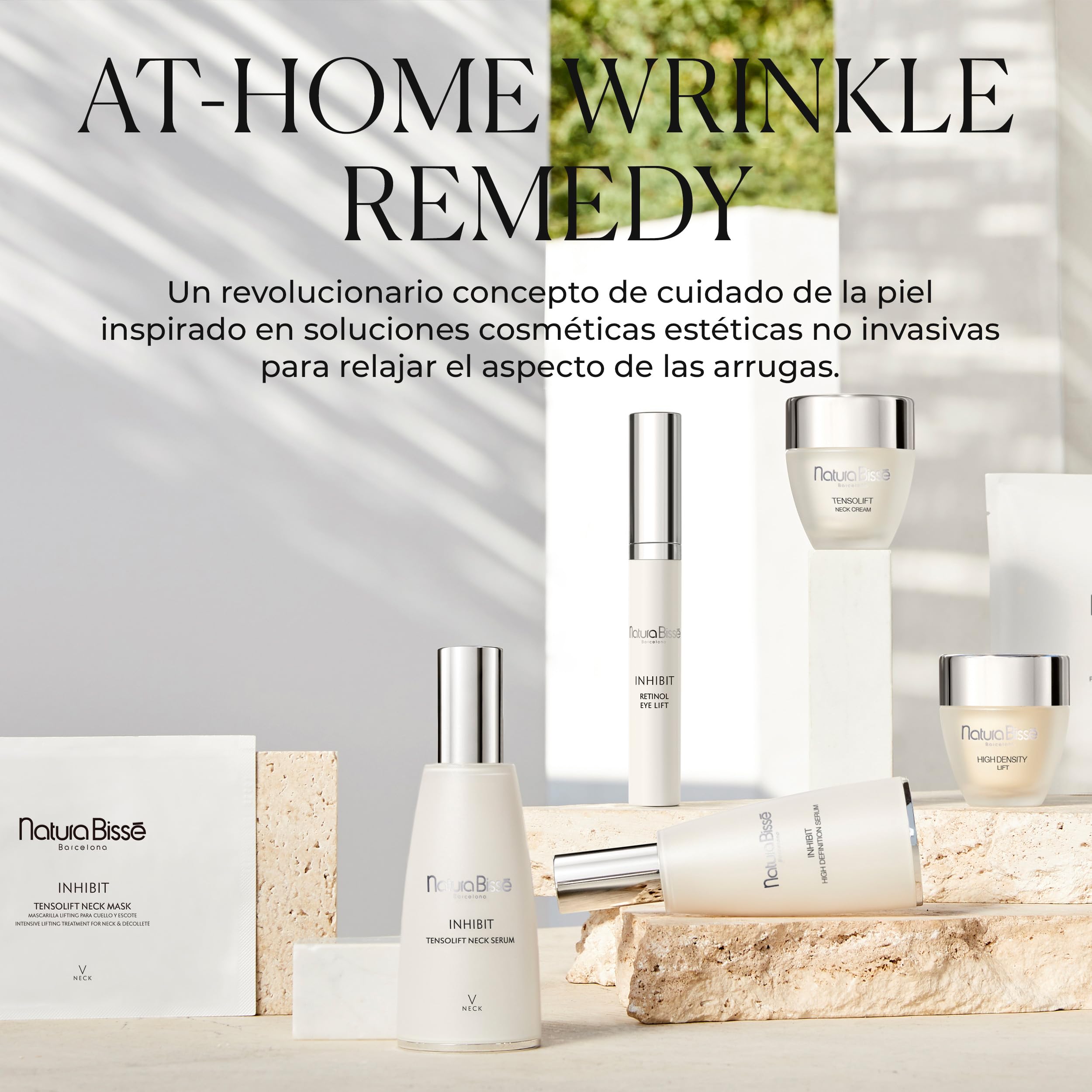 Natura Bissé Inhibit High Definition Serum | Sérum Facial Antiedad con Ácido Hialurónico, Péptidos y Niacinamida | 60 ml