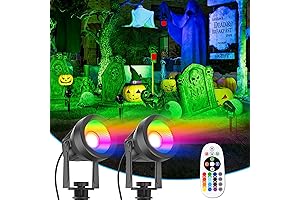 VOLISUN Halloween Color Changing Spotlights