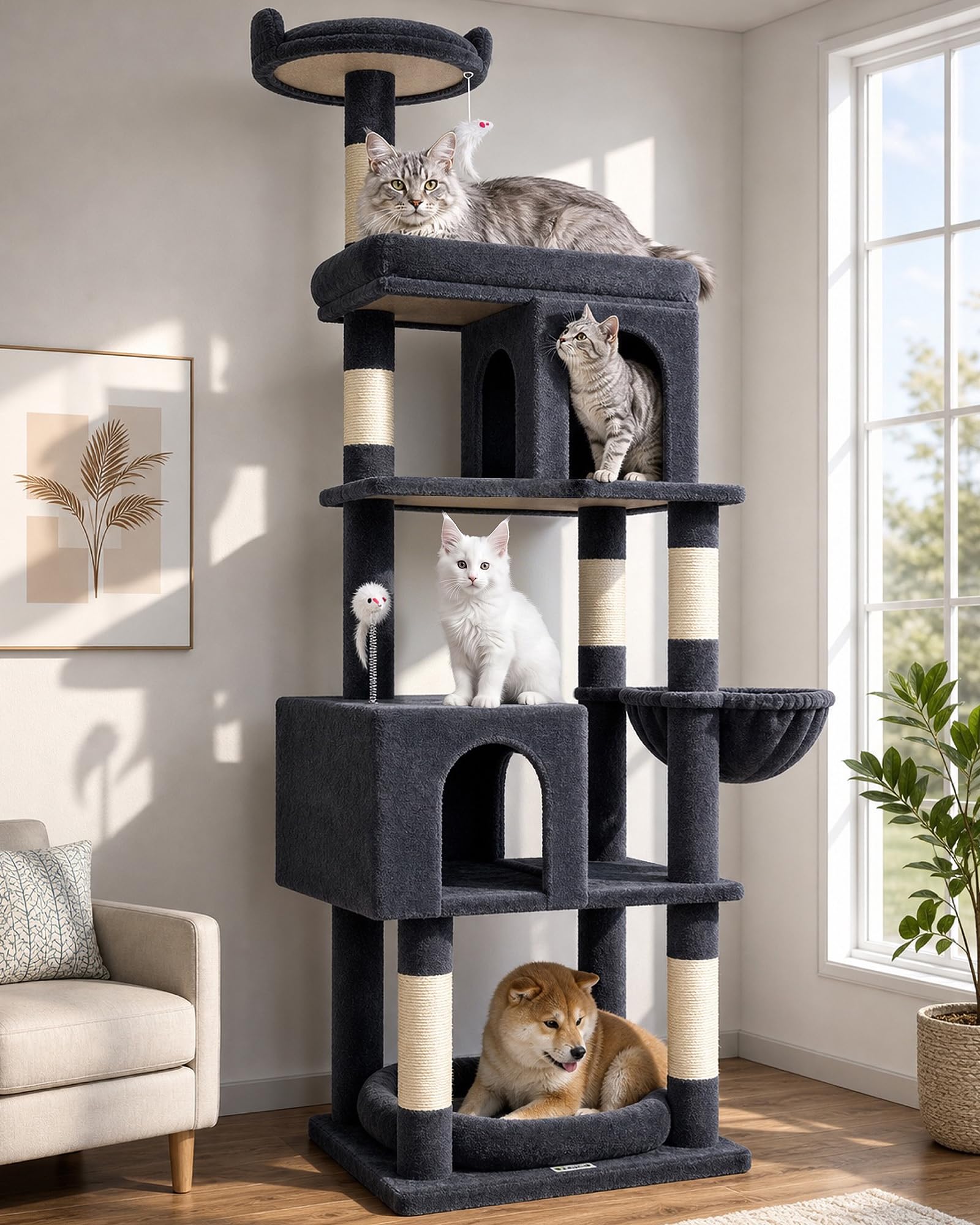 Globlazer 72in Cat Tree