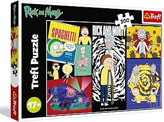Comprar Trefl - Rick y Morty, Un Lugar extraño en la Galaxia - Puzzle de 300 Piezas - Puzzle Colorido con Personajes de Dibujos Animados, Entretenimiento Creativo, diversión para niños a Partir de 8 años