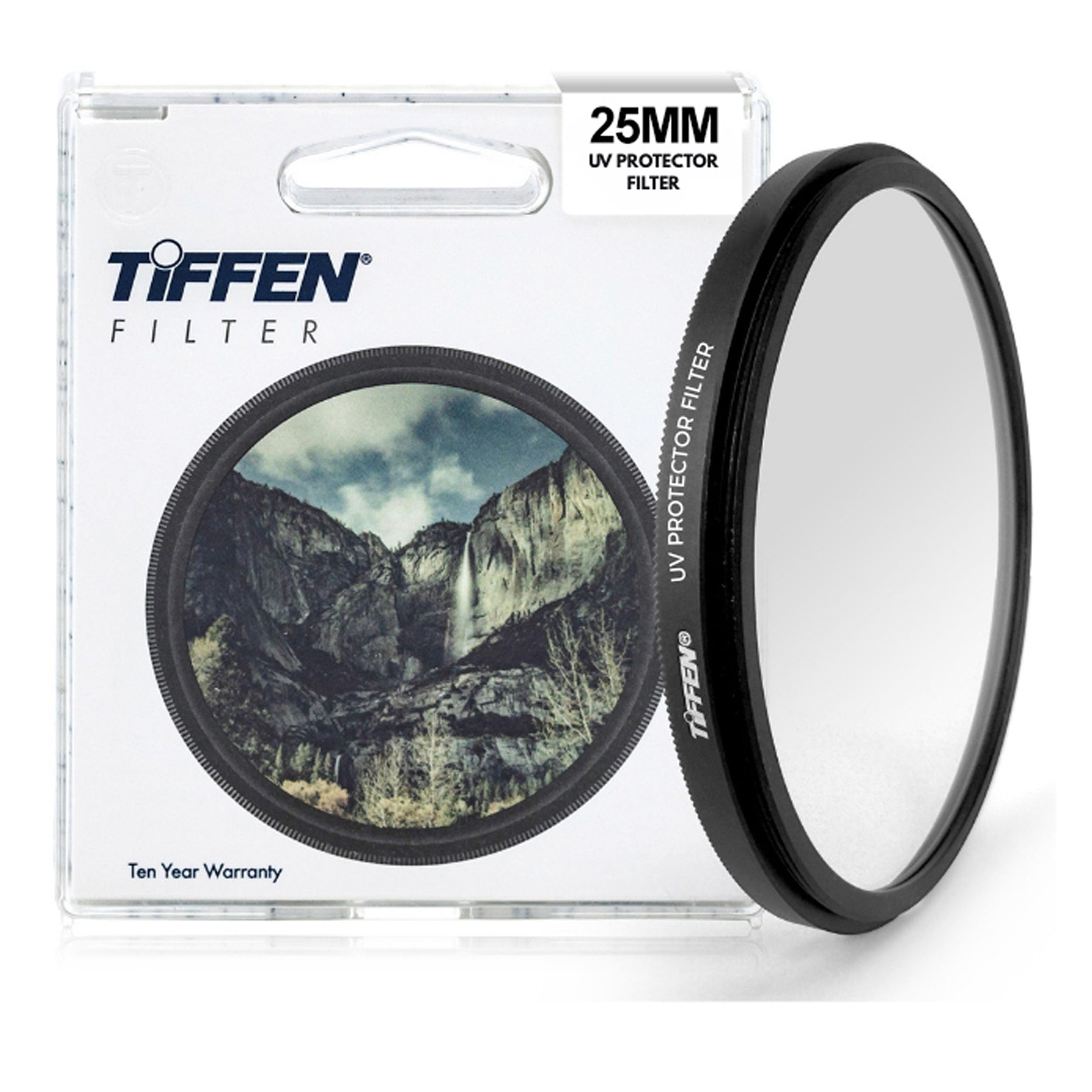 Tiffen 25mm UV Protector Filter 25mm Lens Filter Impact &amp; Scratch Resistant