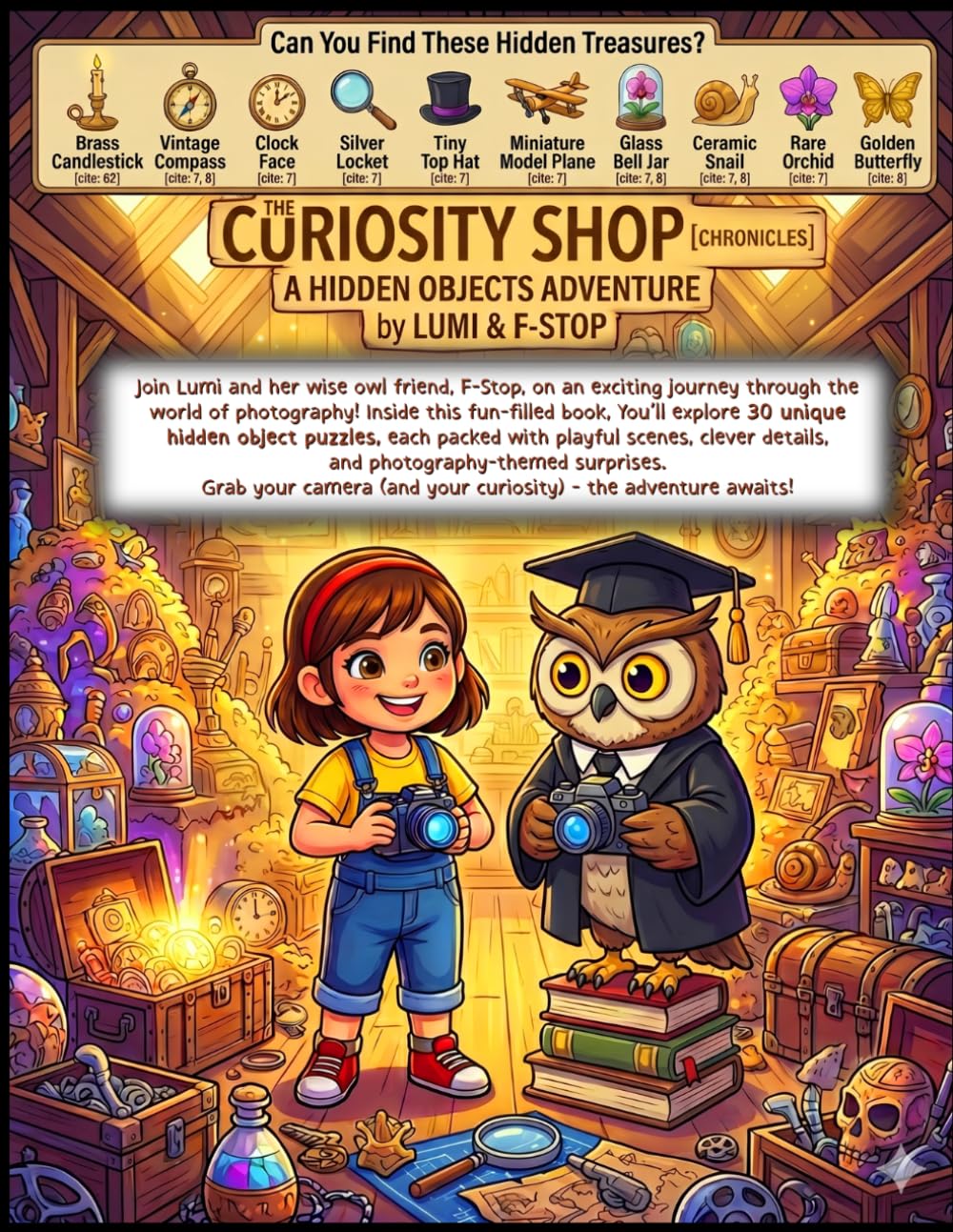 Lumi's Hidden Objects Adventure: Hidden Objects Puzzle Book