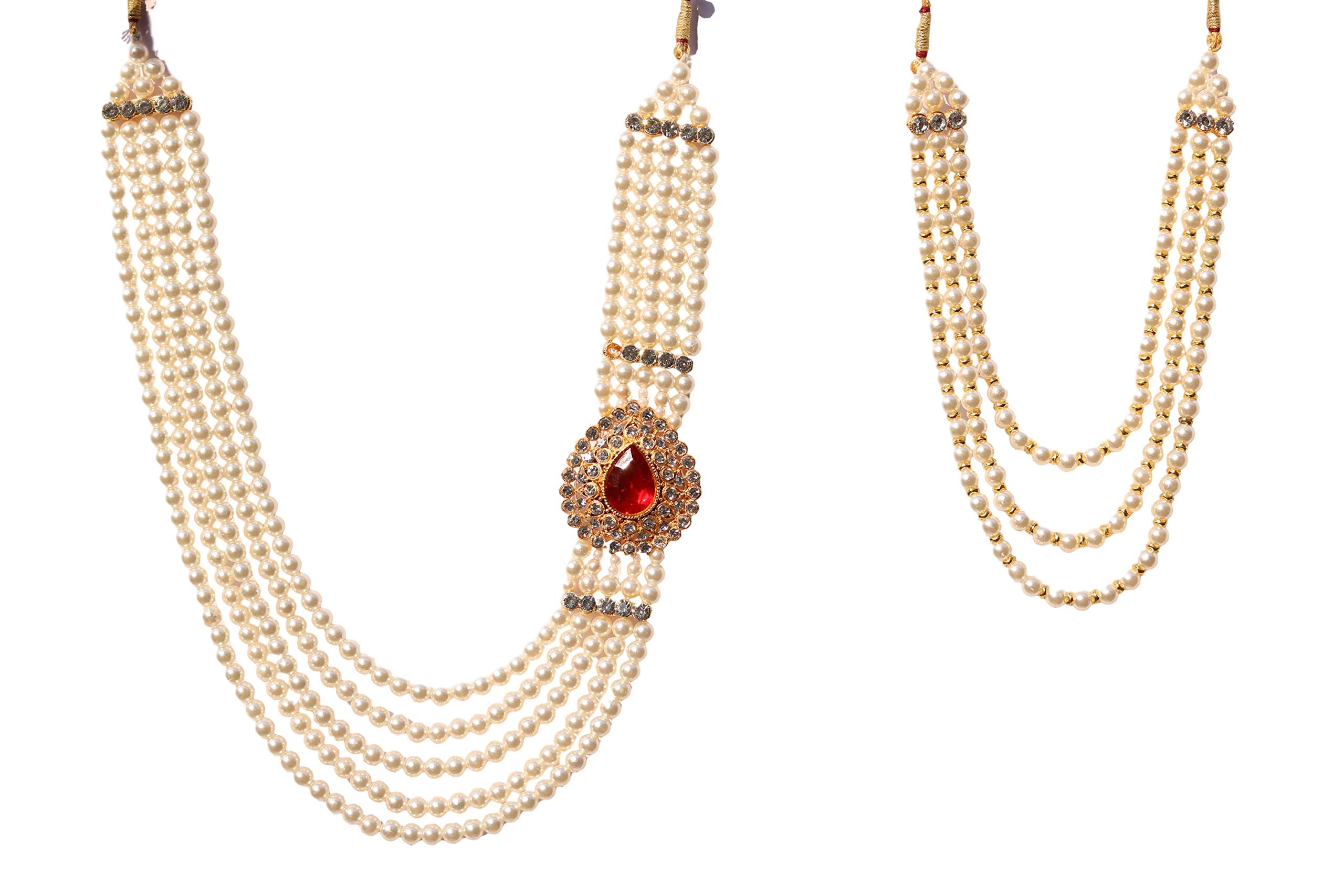 See full amazon price history chart for OneStoreIndia Handmade Groom Necklace Sherwani Dhula Mala With Pearls, Stone & Studded AD(American Diamond) Necklace Jewellery For Men/Groom.7888-7802 OneStoreIndia Handmade Groom Necklace Sherwani Dhula Mala With Pearls, Stone & Studded AD(American Diamond) Necklace Jewellery For Men/Groom.7888-7802 (B09X6V6ZVB) Amazon Price History, Amazon Price Tracker