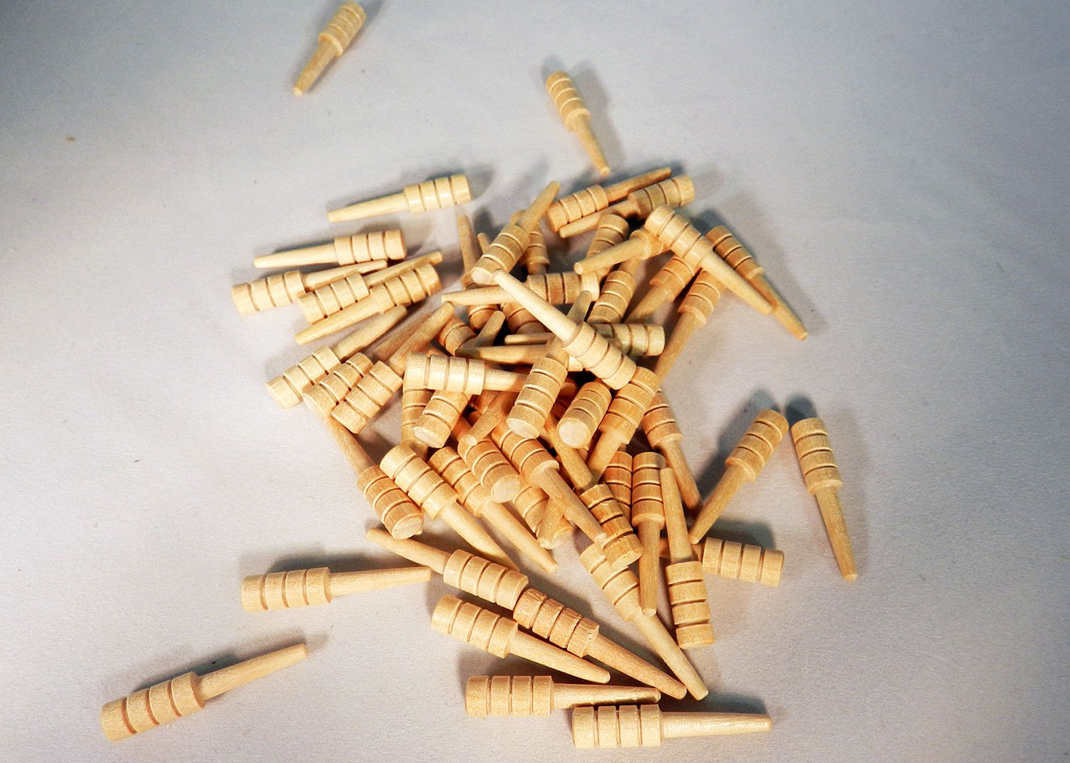 Wood Cribbage Peg 1/4" X 1-1/4" - Birch - 100 Pack