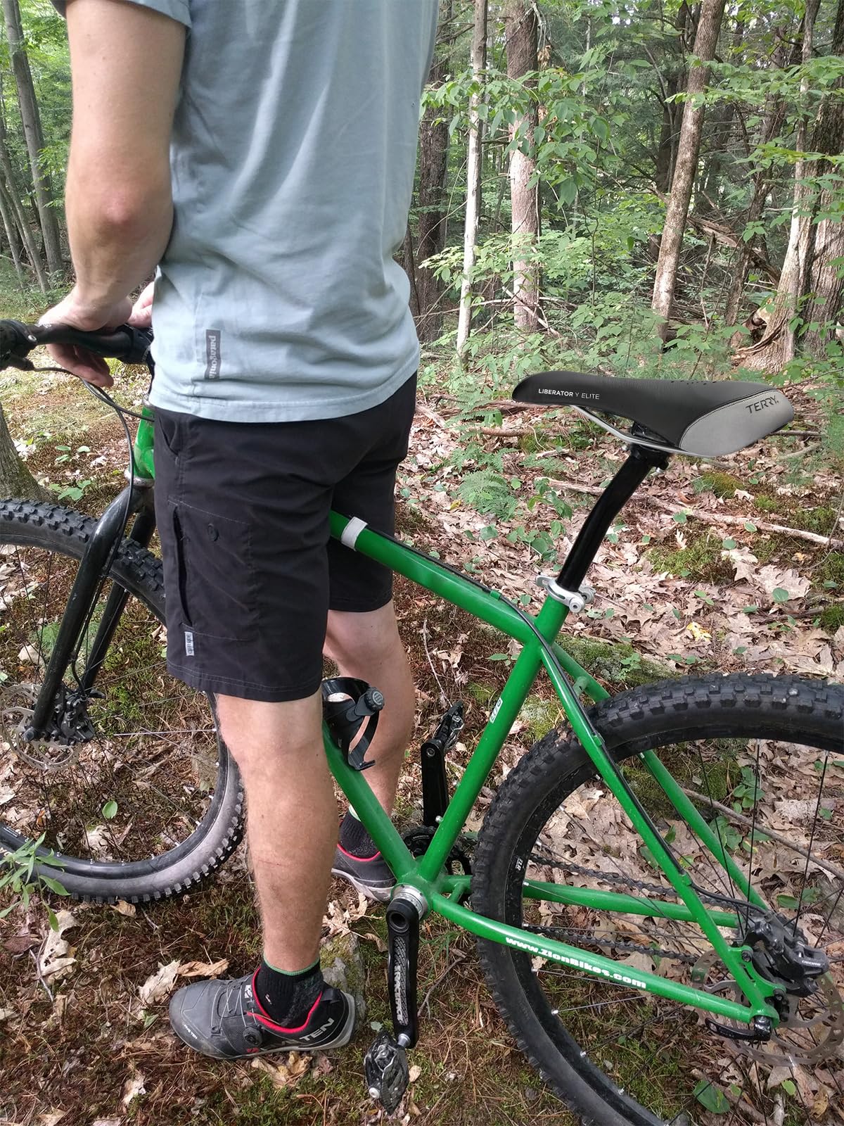 Terry Liberator Y Elite Fahrradsattel – Für Tourenfahrer, 269x173 Mm, 416 G, Mit Reflexstreifen