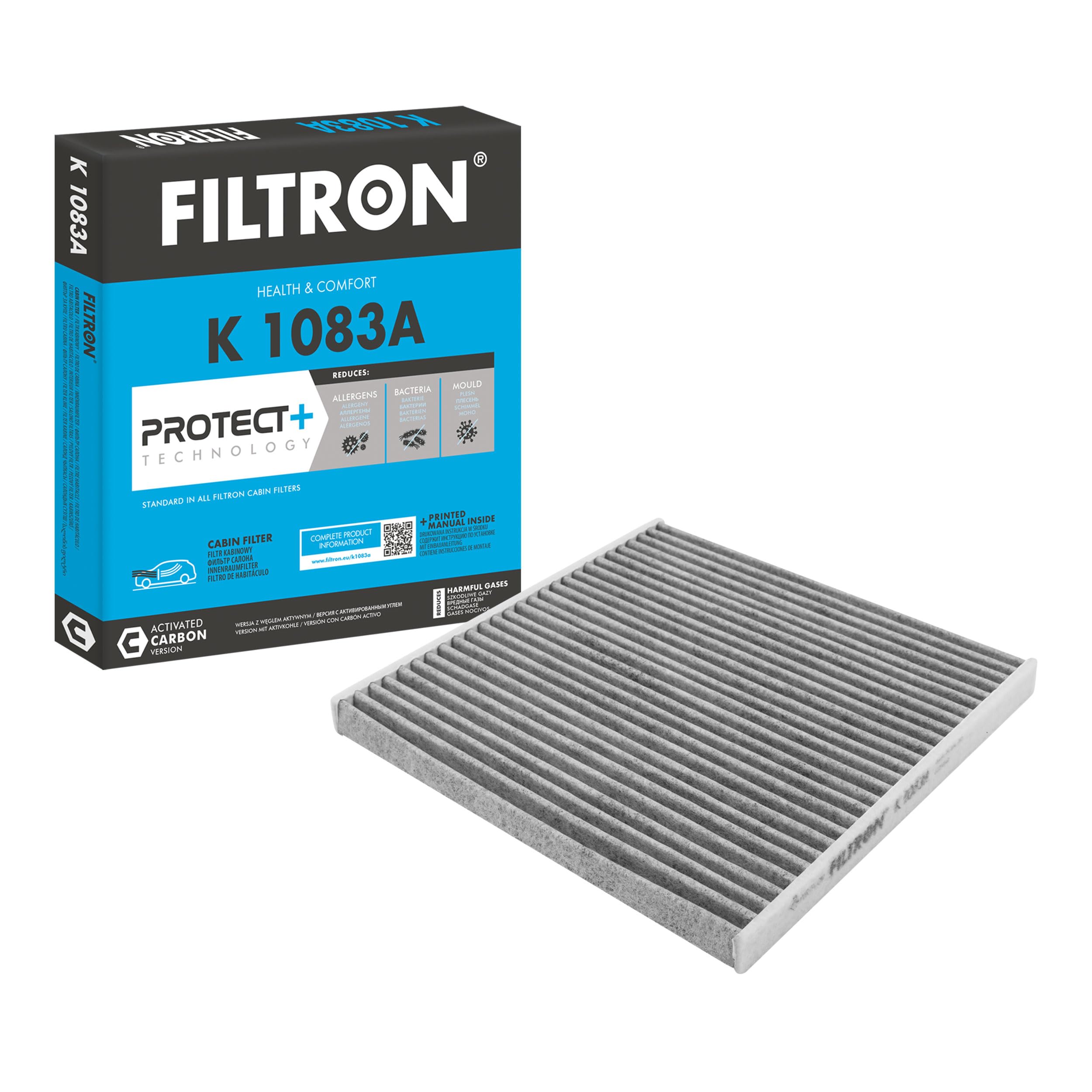 FILTRON K 1083A Cabin - for Cars + Commercial Vehicles
