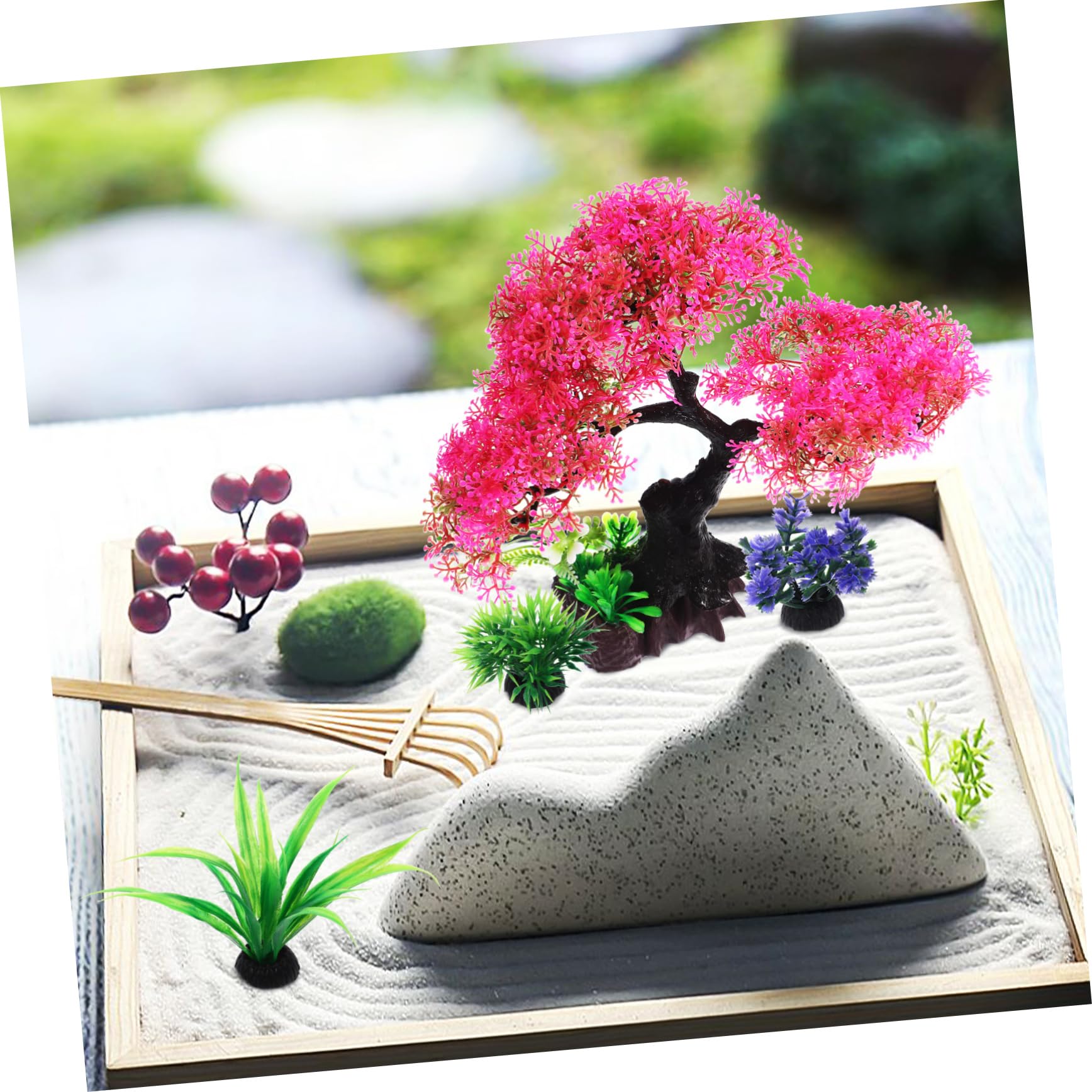 BESTonZON 30 Pezzi Acquatica Di Plastica Albero Di Pino Finte Piante D'Acquario Piante Da Serbatoio Di Pesci D'Acquario Realistico Decorazioni Per Serbatoio Di Pesce