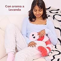 Vista 5 de Relatable, almohadilla térmica para microondas para calambres menstruales, peluches de peluche, grandes ideas de regalo para seres queridos de todas