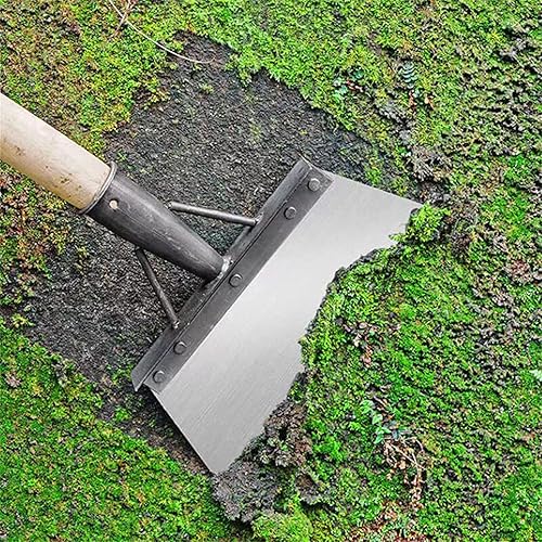 Miniatura 6 de Pala de limpieza multifuncional, pala de limpieza de jardín al aire libre multifuncional Pala plana de acero, pala de limpieza de jardín