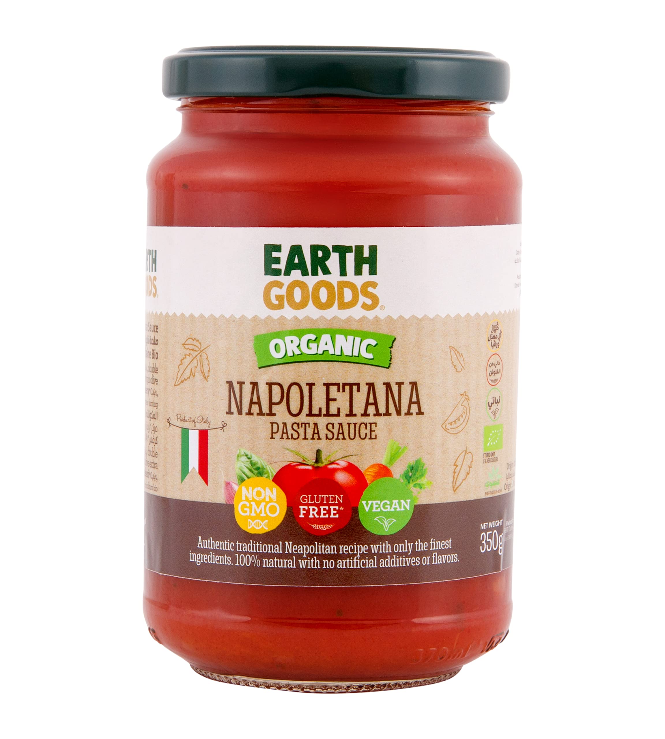 Organic Traditional Napoletana Sauce Gf 350G