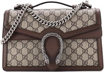 Pre-Loved Dionysus Top Handle Chain Bag Small, Brown