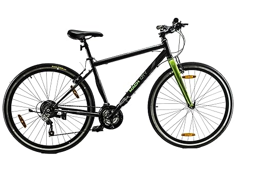 Mach City Munich 26 Inch 21 Speed Mountain Bike - 19 Frame, Multicolour for Men