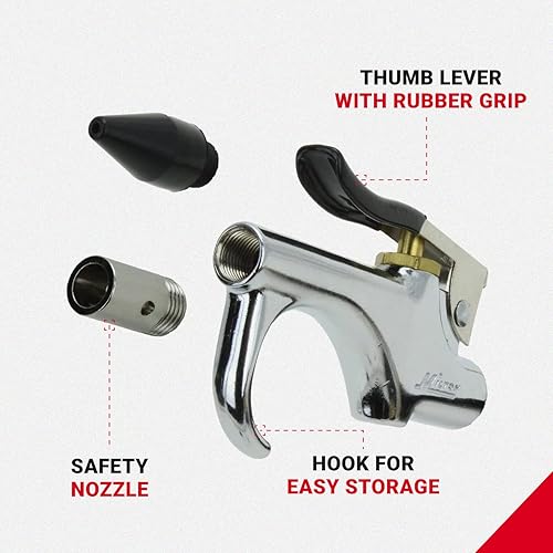 Miniatura 2 de Milton pistola de soplado estilo palanca NPT 14"