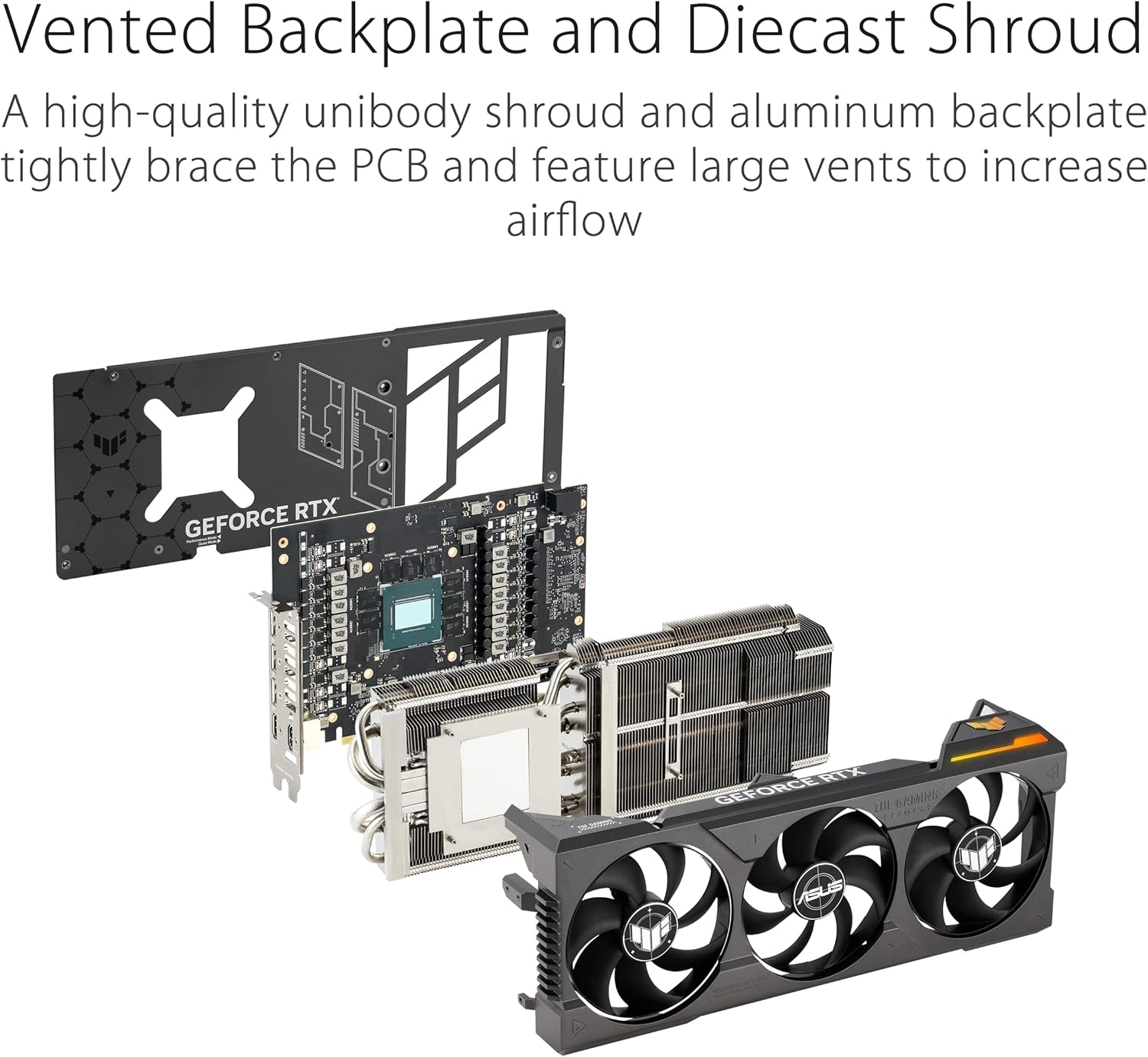 ASUS TUF Gaming NVIDIA GeForce RTX 4080 Scheda Grafica Gaming, OpenGL 4.6, 16 GB GDDR6X, PCIe 4.0, HDMI 2.1a, DisplayPort 1.4a, GPU Tweak III, Nero ASUS TUF Gaming NVIDIA GeForce RTX 4080 Scheda Grafica Gaming, OpenGL 4.6, 16 GB GDDR6X, PCIe 4.0, HDMI 2.1a, DisplayPort 1.4a, GPU Tweak III, Nero