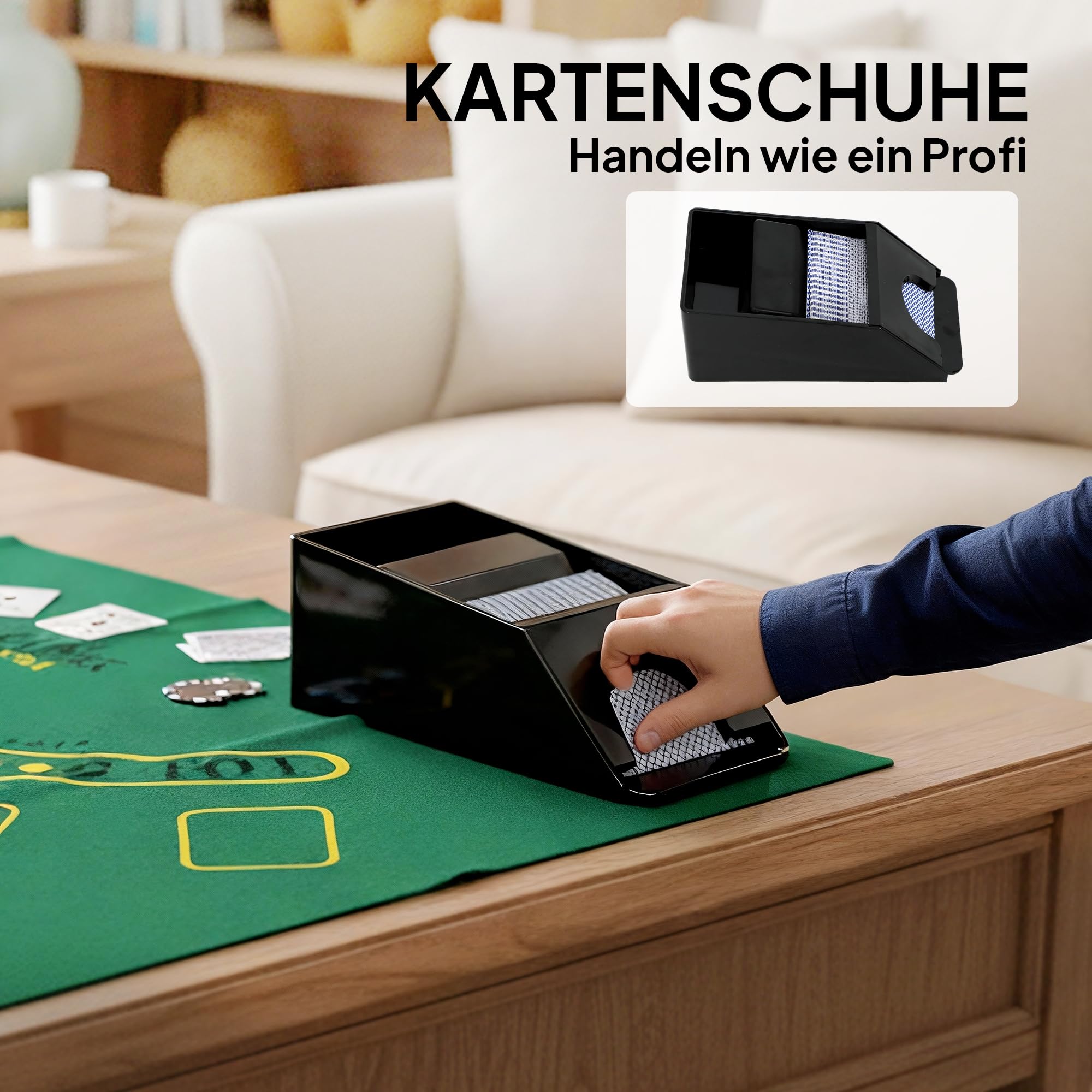 SPORTNOW Pokerkoffer abschließbar Pokerset mit Koffer 300 Chips Karten 5 Würfel Dealer Button Kartendecks, Pokerchips Komplett Set Pokerspiel Kartenspiele Aluminiumkoffer für Texas Hold'em, Blackjack