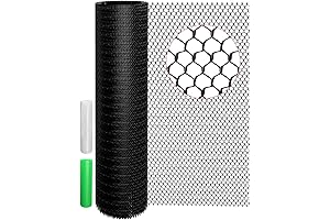16Inch x 15Ft Plastic Fence Mesh