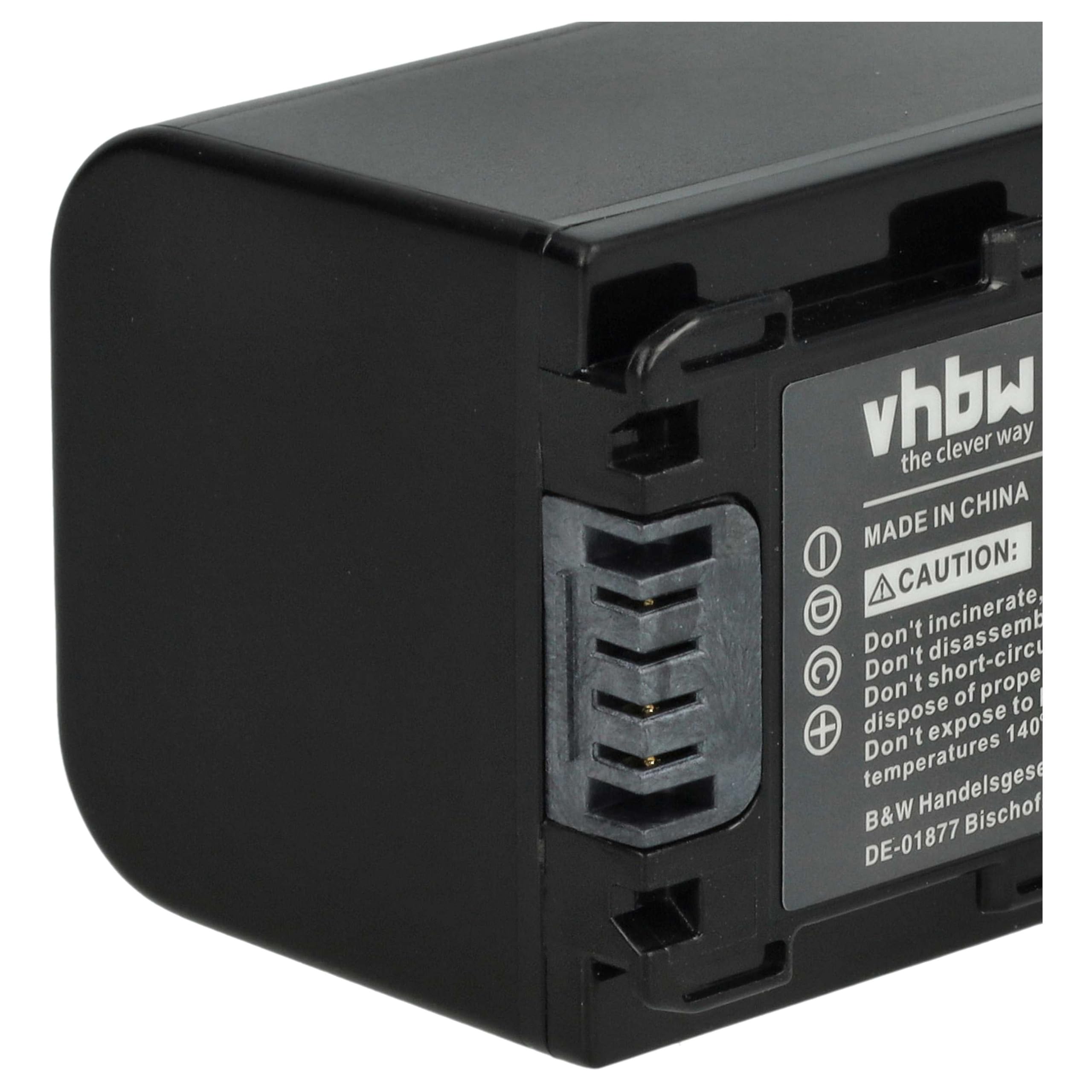 vhbw Akumulator 950 mAh pasujący do Sony DCR-SR32(E) itd. zastępuje NP-FH60 NP-FH70 ze wskaźnikiem INFOCHIP & RESTRACJA